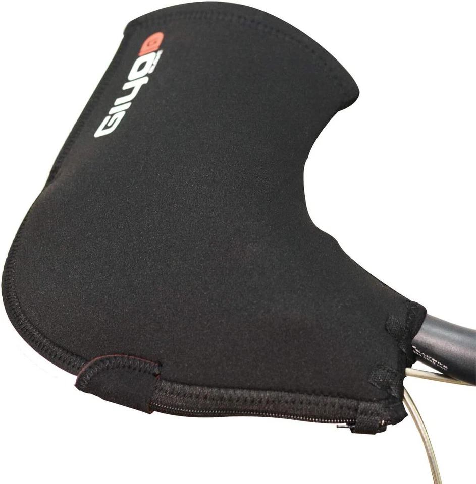 Cycling Gloves Winter Road Bike Bar Handlebar Mittens Mitts Warm Black - Image 2 of 4