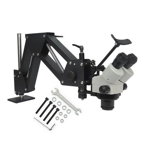 Jewelry Optical Tools Super Clear Microscope with Magnifier Stand LED Light - Picture 7 of 7