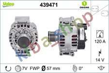 ALTERNATOR 14V 120A FITS MERCEDES C CL203 C T-MODEL S203 C W203 CLC CL203 CLK
