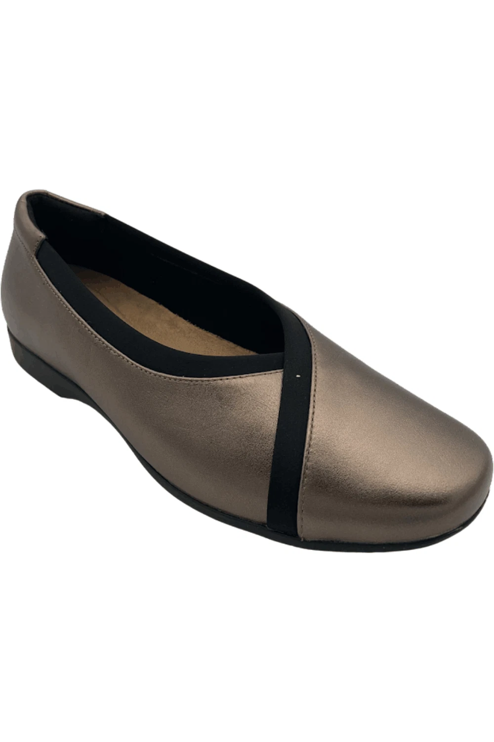 Ballerine Clarks in pelle destrutturata Un Darcey Ease metallizzate