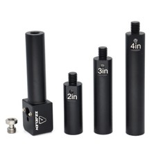 Multiple lengths 19mm Rod Mounting Bracket 3/8 Screw and Anti Twist for Camera