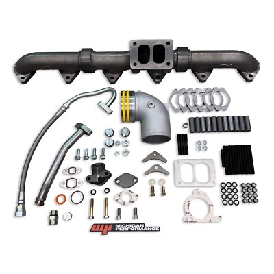 Michigan Performance High-Flow CAT C15 Manifold With Install Kit Single Turbo