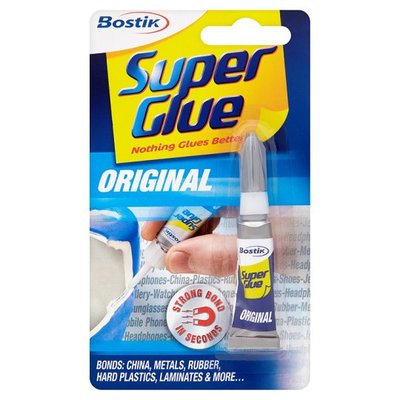 Bostik Sekundenkleber flüssig - 3g Tube - Mehrzweckkleber - 80607