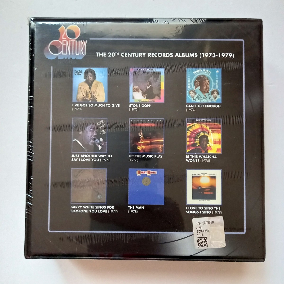 BARRY WHITE – THE 20TH CENTURY RECORDS ALBUMS 1973-1979 (2018) 9CD
