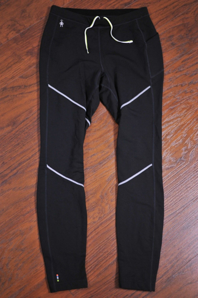 SmartWool Merino Thermal Base Layer Bottoms for Men Medium Black M  
