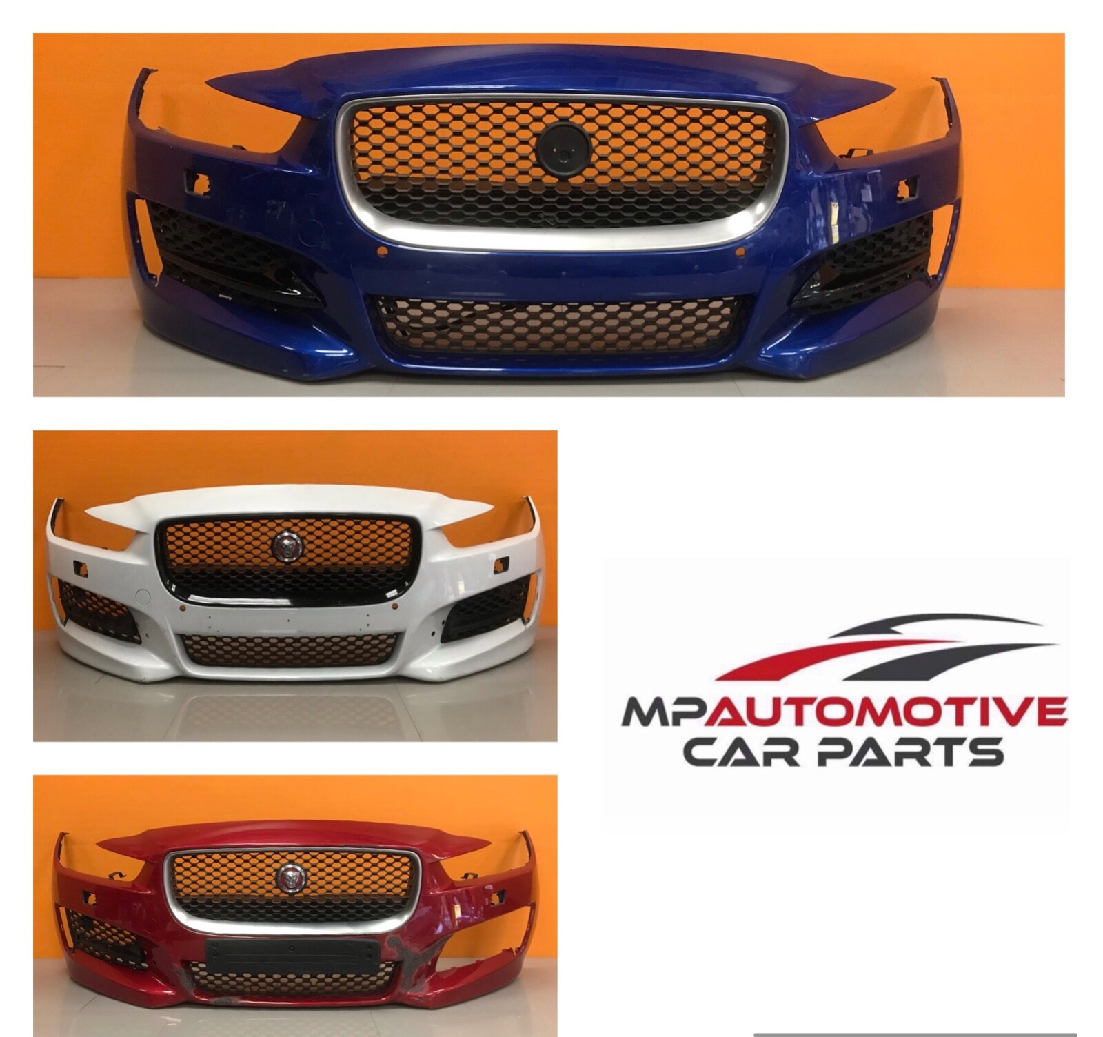 *Jaguar xe r sport 2015 -18 GENUINE FRONT BUMPER each