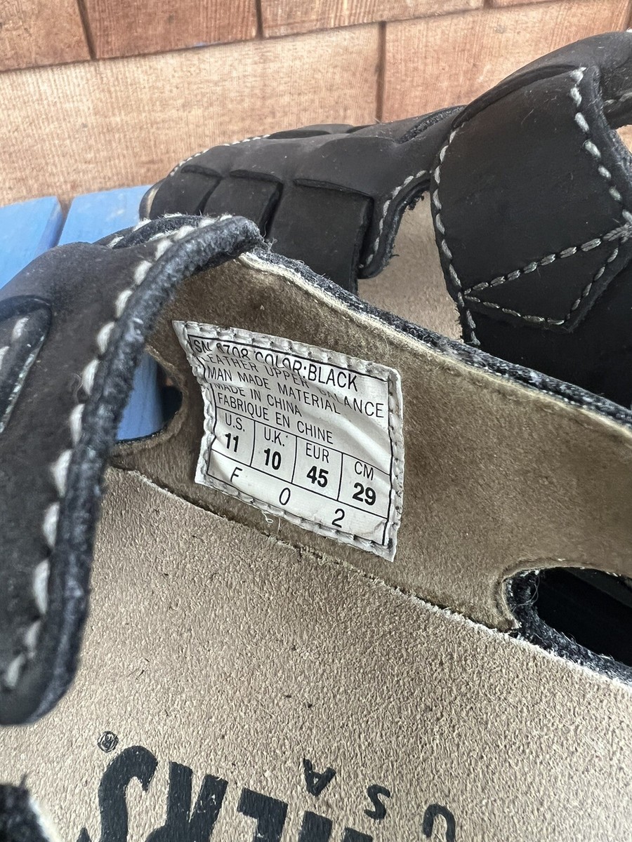 VTG Y2K Skechers Chunky Fisherman Jammers Leather Sandals SN6708 Men Size US 11 VTG Y2K Skechers Chunky Fisherman Jammers Leather Sandals  main image 4
