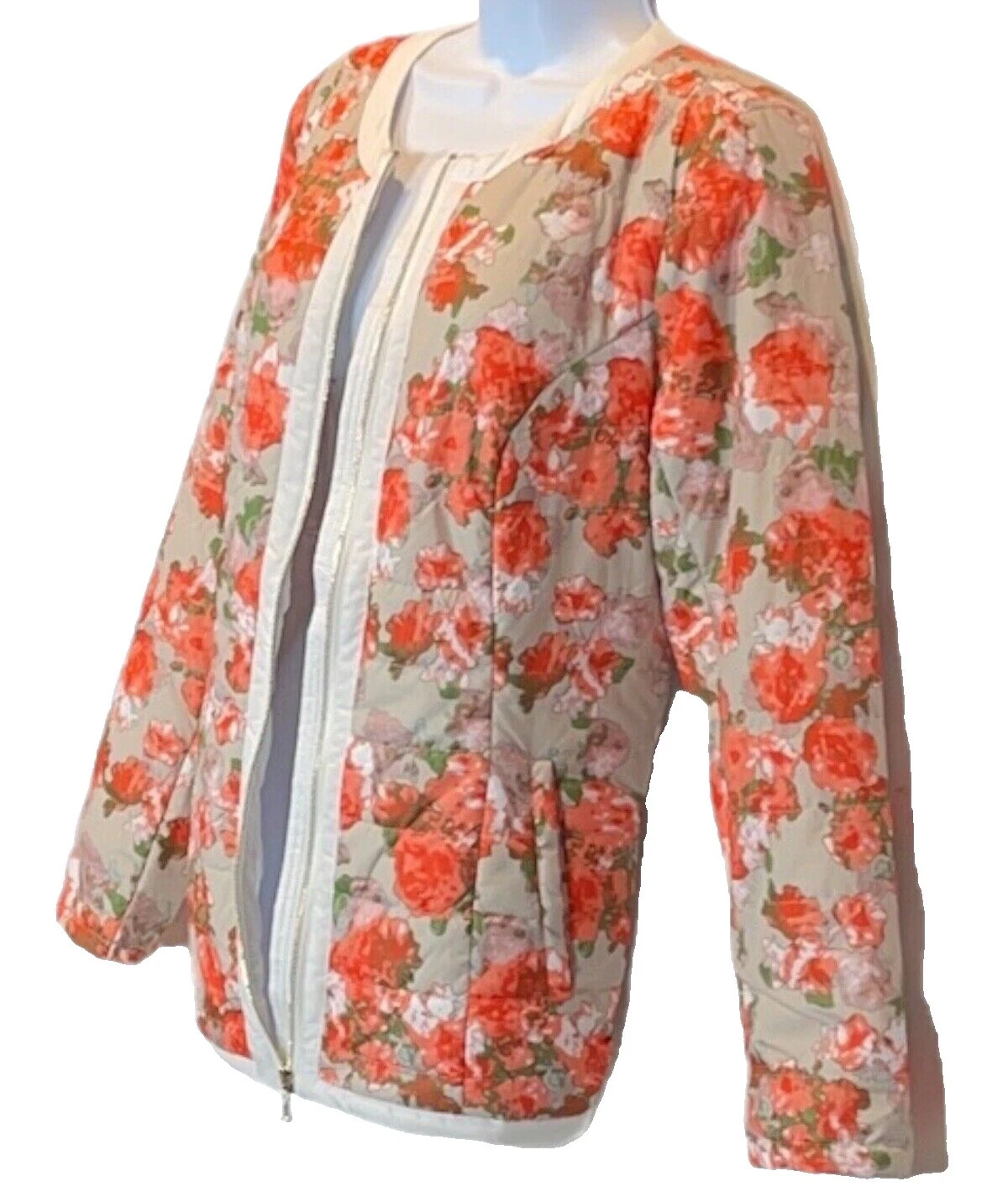 Abrigos Floreado Informal Dennis Basso, chaquetas y chalecos para Mujeres