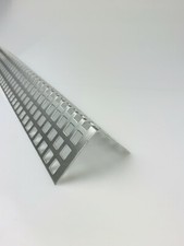 Aluminium 1,5mm dick L Profil Winkel Lochblech QG10-15 Kiesfang Rinne Leiste Alu