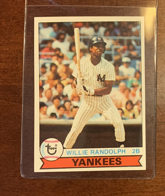 1979 Topps Burger King Restaurant New York Yankees Willie Randolph #13