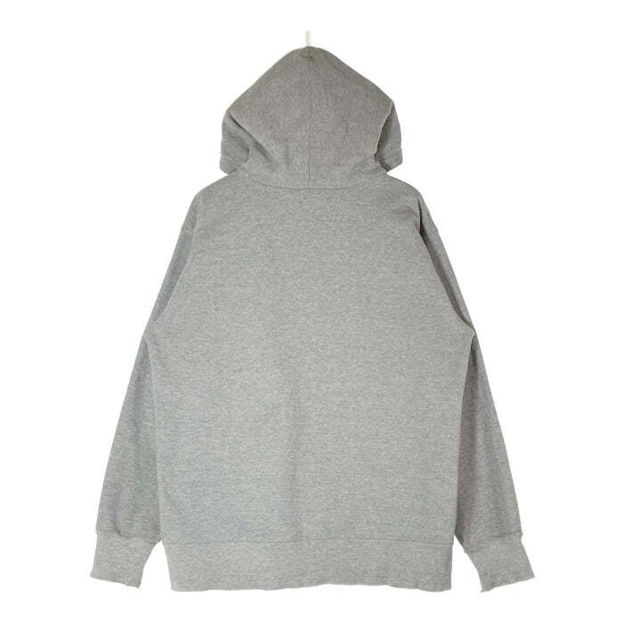 Supreme FELPA CON CAPPUCCIO ZIP CARTELLINO GRIGIO TAGLIA USATA