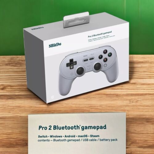8Bitdo Pro 2 SN30 Pro+ Bluetooth Wireless Gamepad for Switch, Windows, Android - Picture 4 of 13