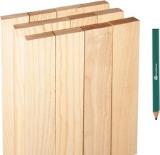 Ash Bundle 1 X 2 X 36 inches 12 Board Pack Kiln Dried Wood Lumber Hardwood S2S