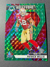 Patrick Willis 2025 Panini Mosaic #299 Hall of Fame - Green Mosaic Prizm