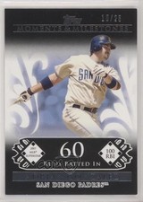 2008 Topps Moments & Milestones Black 10/25 Adrian Gonzalez #106 l8x