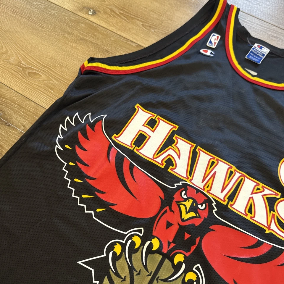 Vintage Atlanta Hawks Champion Jersey Mens XL 90s NBA Steven Smith - Image 4 of 4