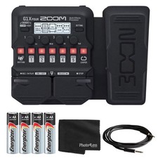 Zoom G1X Four Guitar Effects Processor with Built-In Expression Pedal - 70 B...