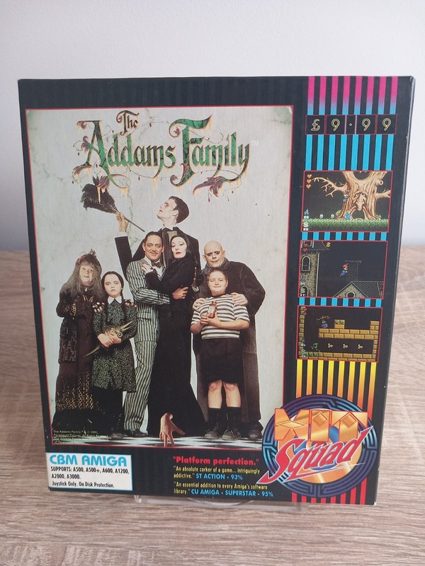 Commodore Amiga Hit Squad Game – Addams Family