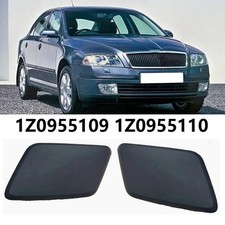 For Skoda Octavia Mk2 Front Headlight Washer Nozzle Cover OEM 1Z0955109
