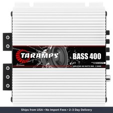 Taramps Bass 400 2 Ohms 400W RMS Monoblock Subwoofer Car Audio Amplifier