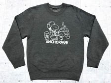 90s USA Made Snoopy Peanuts Crewneck Sweatshirt Vintage 50/50 Cotton