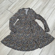 EDC Esprit Viskose Frühling Sommer Kleid Gr XL schwarz weiß rosa blau gelb grün