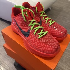 Nike GS Kobe 6 Protro "REVERSE GRINCH" 2023 - Size 7Y