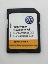 VW VOLKSWAGEN  NAVIGATION SD CARD V4 3G0 919 866 BB VW FACTORY OEM🟠