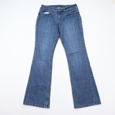 Lee Riders Jeans Womens 8 M Boot Cut Mid Rise Stretch Blue Medium Wash Denim