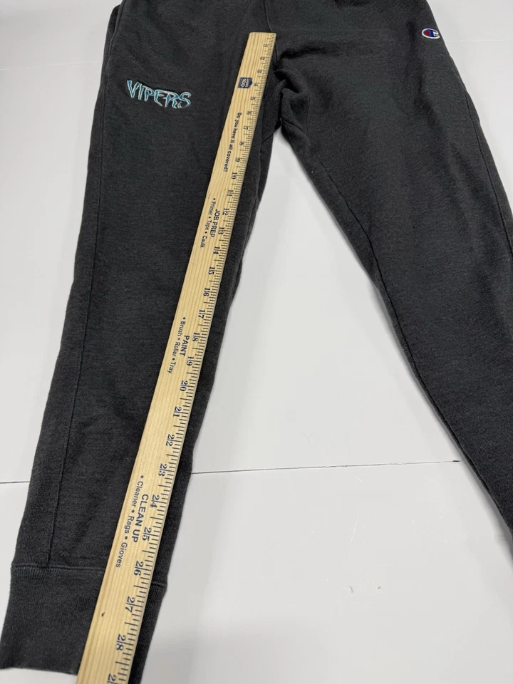 Vintage 90's Detroit Vipers Defunct IHL Hockey Sweatpants Champion Med - Image 2 of 4