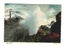 Blow Hole - Honolulu HI - vintage postcard unposted