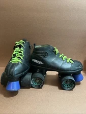 BN Chicago Bullet Men's Speed Roller Skates - Black Size 3