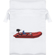 'Barca gonfiabile' borsa/borsa con coulisse in raso (SB061604)