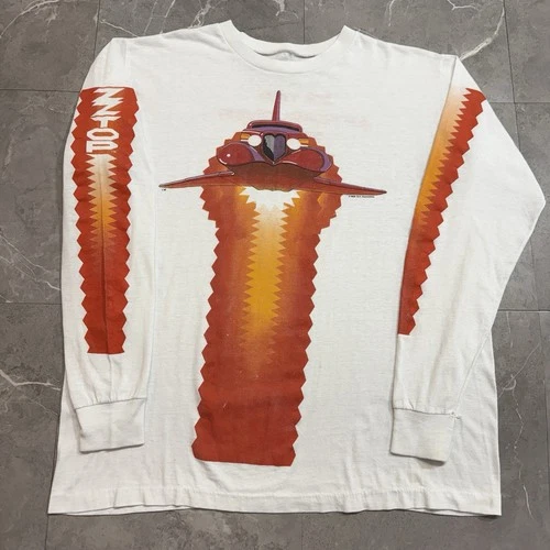 80s ZZ Top Long Sleeve Tour Shirt Size Large 1980s vintage concert t-shirt, vintage, size L, single stitch, B+ condition
