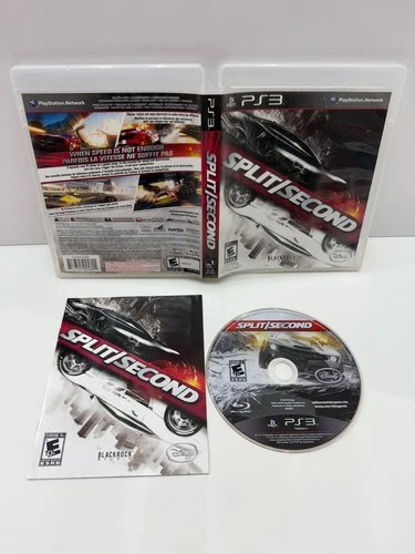 Split/Second (PlayStation 3, PS3, 2010, Racing) CIB Complete