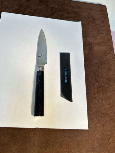 Kai Wasabi Black 4” Paring Knife DM0705 VG-10 Damascus Japan LE - Picture 10 of 10