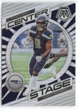 2023 Panini Mosaic Center Stage Silver Kenneth Walker III Seattle Seahawks #CSKW