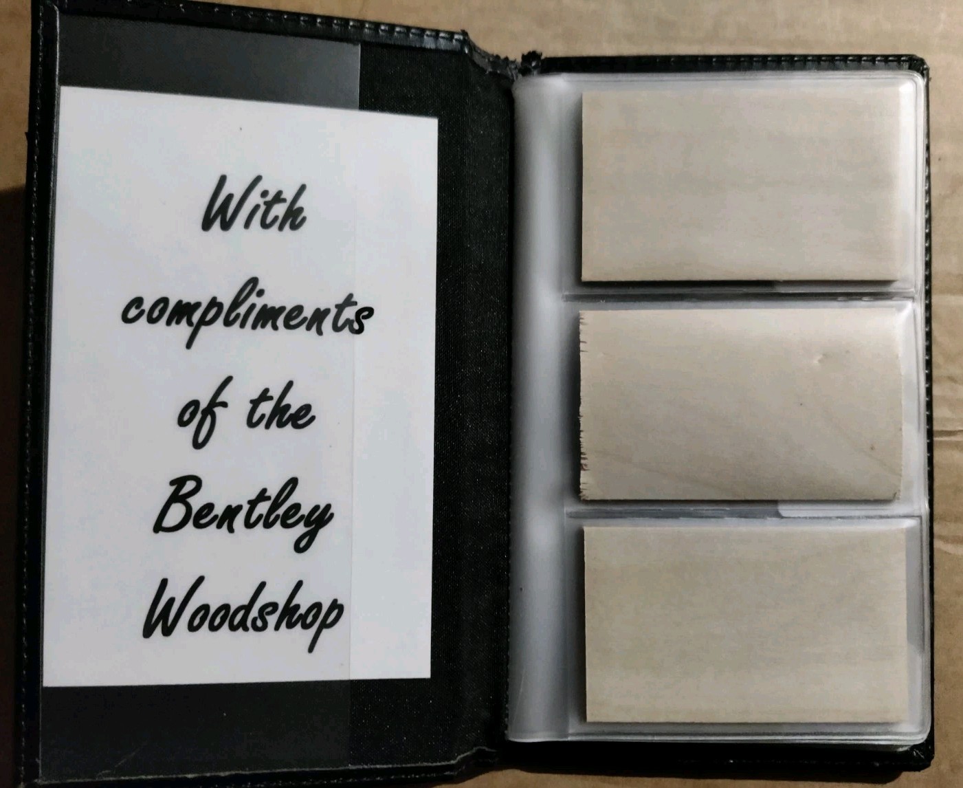 Bentley Cars Interior Trim Wood Samples for Dealership Continental Arnage Azure image 2