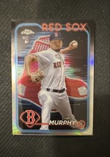2024 Topps Chrome - Chris Murphy #47 Lightboard Logo Refractor (RC)
