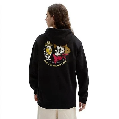 Vans Sweat À Capuche Unisexe Le Plus Cool De La Ville - BLK (NOIR/MULTI) - Photo 1/4