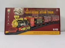 Gretex Electric Train Set For Toddlers Age 3 4 5 Year Old: Classic Model Train