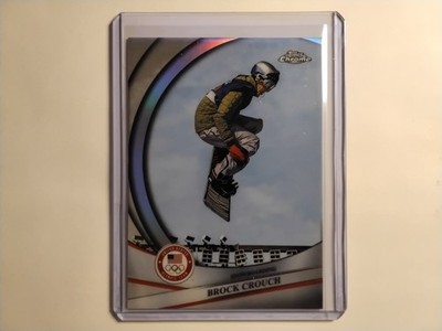2026 Topps Chrome - US Winter Olympic Brock Crouch #179 Refractor