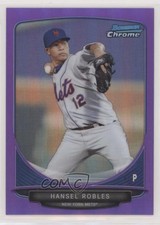 2013 Bowman Prospects Chrome Purple Refractor 75/199 Hansel Robles #BCP31 2r8