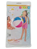 Intex Wasserball Wet Set Collection 61 Cm Strandball Aufblasbar Mehrfarbig