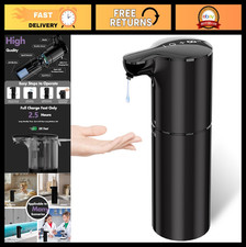 Touchless Automatic Liquid Soap Dispenser, Adjustable Volume Control, 15.37 oz,