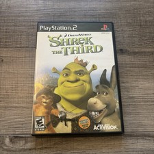 Shrek The Third PlayStation 2 With Movie Ticket Tested CIB
