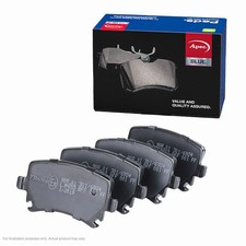 APEC Rear Brake Pads for VW PASSAT B6 (3C2) 1.6 TDI 2009-10 PD3077