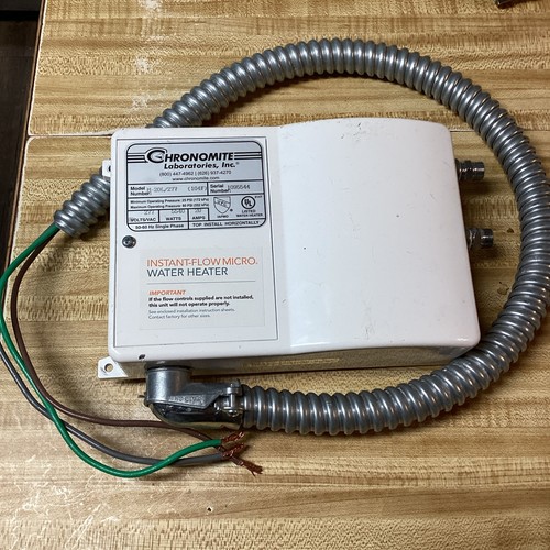 Chronomite M-20L/277 Instant-Flow Micro Tankless Electric Hot Water Heater