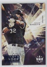 2022 Panini Diamond Kings Rookies I Artist Proof Blue Gavin Sheets #84 19kh
