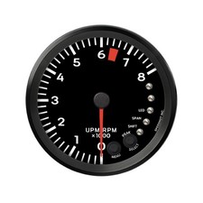 Speedhut R45-tc3-pch 4-12 Shift Light Tachometer 0-8000 Rpm Speedhut R45-tc3-pch 4-12 Shift Light Tachometer 0-8000 Rpm